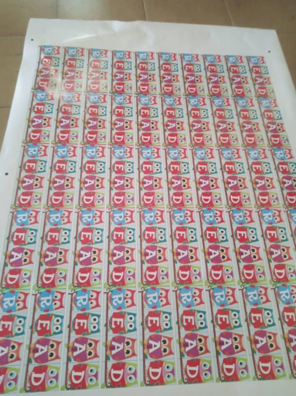 *Sticker Read-Read-Read Borders